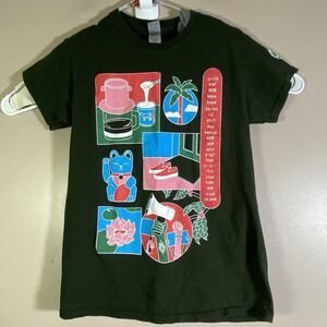 Starbucks SB Women’s Small Pan Asian Partner Network Tee T Shirt  Green